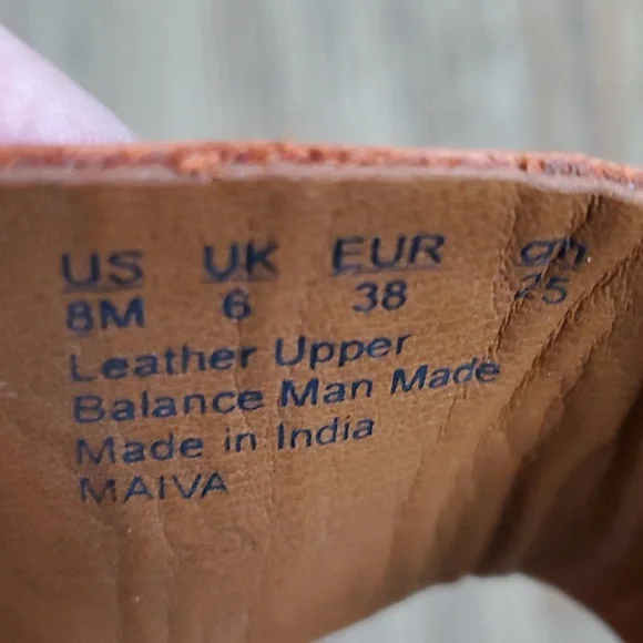 Franco Sarto Orange Slide Sandals - Picture 7 of 7